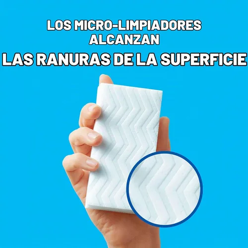 Vista 6 de Mr. Clean Almohadillas de limpieza originales Magic Eraser con Durafoam, 3