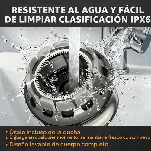 Vista 5 de Kit de corte de pelo automático para hombres, cortadora de pelo