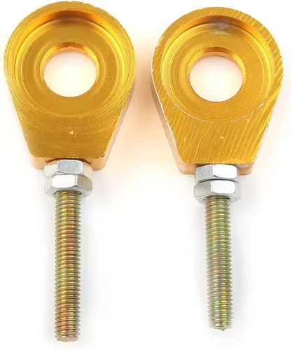 Vista 5 de Ajustadores de tensor de cadena, bloque de eje de rueda trasera, herramienta de ajuste de cadena para motocicleta china Pit Dirt Bike XR50 CRF50