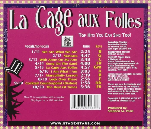 Vista 2 de Sing The Broadway Musical La Cage aux Folles CDG