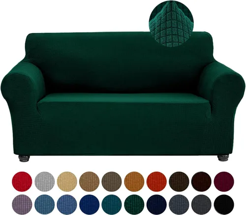 Vista 69 de Joccun Funda Elástica para Silla Sofá, Funda de Sofá de 1 Pieza Tela Jacquard de Spandex con Parte Inferior Elástica, Protector de Muebles Lavable