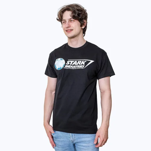 Vista 5 de Marvel Camiseta Iron Man Stark Industries