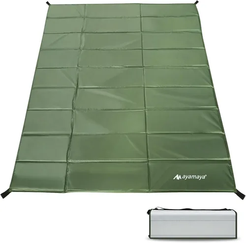 Vista 10 de Foam Sleeping Pad for Camping - AYAMAYA Foldable Camping Mattress for 1/2/3/4/5/6 Person, Extra Thick Waterproof Tent Footprint Inner Camping Mat