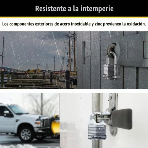 Vista 4 de Master Lock M1XD Magnum - Candado resistente con llave, 1 paquete