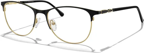 Vista 14 de Gafas de lectura de ojo de gato para mujer, estilo retro, para lecturas en computadora, con bisagras de resorte.