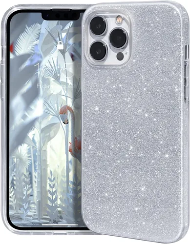 Vista 49 de MATEPROX - Funda compatible con iPhone Air de 6.5' [2025], carcasa protectora de 3 capas con purpurina brillante y tendencia, anti-arañazos y a