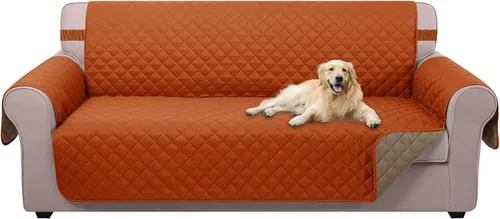 Vista 63 de U-NICE HOME Funda para sillón reclinable, reversible, con correas elásticas, resistente al agua, protege de perros y mascotas, sillón pequeño