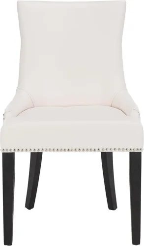 Vista 11 de Safavieh Mercer Collection Lester Navy/Espresso (juego de 2) Silla de comedor marino