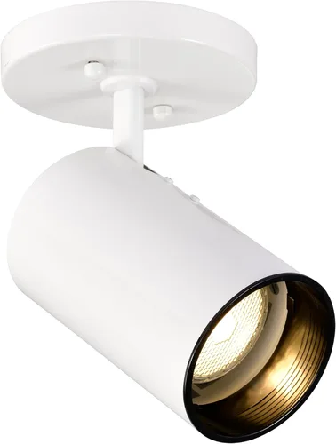 Vista 2 de NUVO SF76/412 One Light Close-to-Ceiling Flush Mount, Blanco