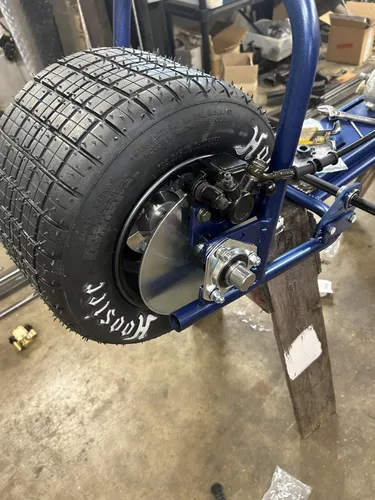 Vista 3 de Rotor de freno Go Kart de 8 pulgadas de diámetro con orificio de 1 pulgada