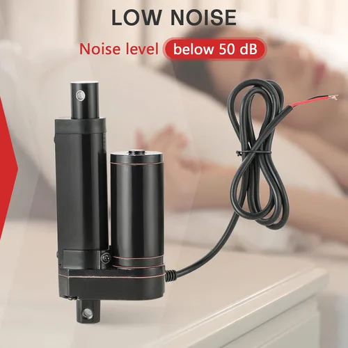 Vista 4 de MAOPINER Actuador lineal de 12V CC, carrera de 2", 900N/202 libras, soporte