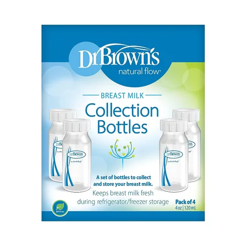 Vista 13 de Dr. Brown's Natural Flow MilkSPA - Calentador de leche materna y biberones con almacenamiento y recolección de leche materna, 4 onzas (paquete de 4)