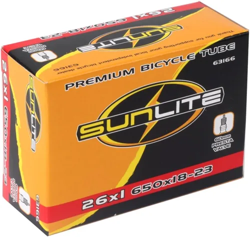 Vista 27 de Sunlite Tubos de bicicleta de válvula Presta estándar