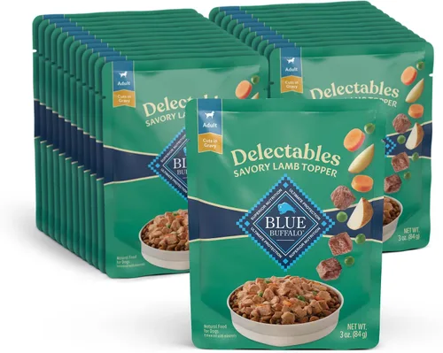 Vista 11 de Blue Buffalo Delectables - Cubrealimentos para perros sin granos de carne