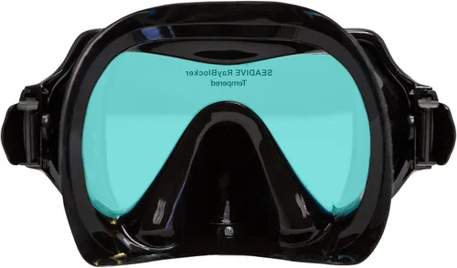 Vista 2 de SeaDive Eagleye RayBlocker HD Máscara con Purga
