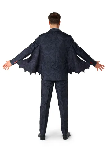 Vista 4 de Traje negro de vampiro victoriano Suitmeister para hombre Multicolor