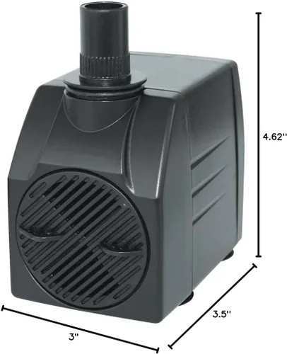 Vista 2 de Danner Manufacturing, Inc., La fuente/bomba estatuaria, 290 GPH, 01723