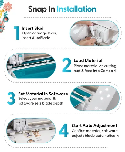Vista 7 de Silhouette AutoBlade para Cameo 4
