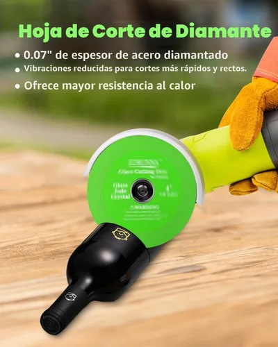 Vista 2 de ZORUNNA 3 discos de corte de vidrio de 4 pulgadas, hoja de diamante para amoladora angular Ultra Thin, Smooth Precision Cuts for Ceramic Crystal