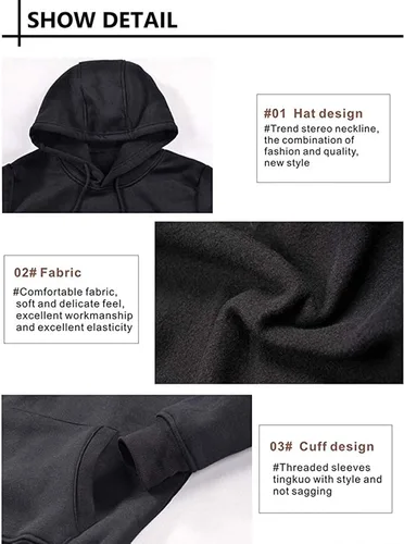 Vista 3 de Sudadera con capucha para mujer disfraz de cosplay sudadera con capucha para hombre