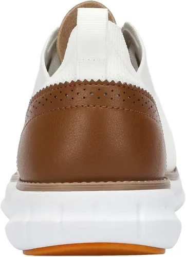 Vista 4 de SVNKE Zapatos Oxford de vestir casuales para hombre, transpirables, de punto, para ocio, moda, ligeros, cómodos, zapatos para caminar