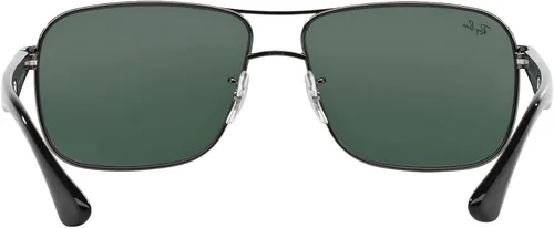 Vista 7 de Ray-Ban Gafas de sol cuadradas de metal Rb3516 para hombre