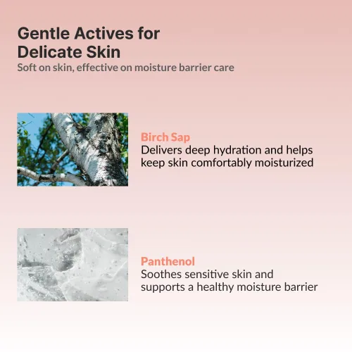 Vista 5 de Deep Comfort - Mascarilla facial en lámina, cuidado de barrera hidratante y calmante con savia de abedul, pantenol y cerámica vegana, cuidado