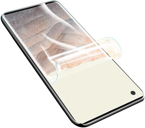 Vista 4 de Protector de pantalla de hidrogel de alta sensibilidad para Google Pixel 10 / Pixel 10 Pro, 2 piezas de película protectora de TPU suave