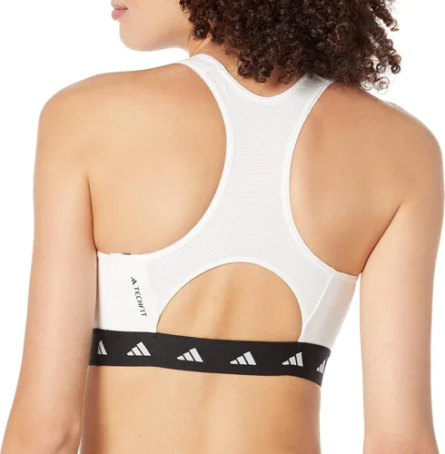 Vista 2 de adidas Sujetador Techfit de soporte medio Powerreact para mujer