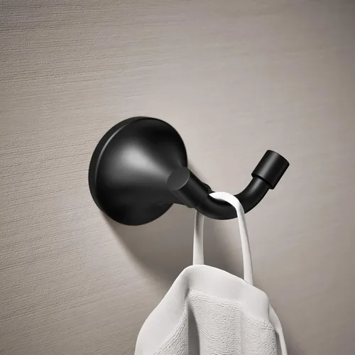 Vista 2 de Kohler 27427-BL Tone - Gancho para bata, negro mate