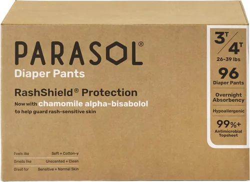 Vista 13 de Parasol Pantalones desechables naturales claros+secos