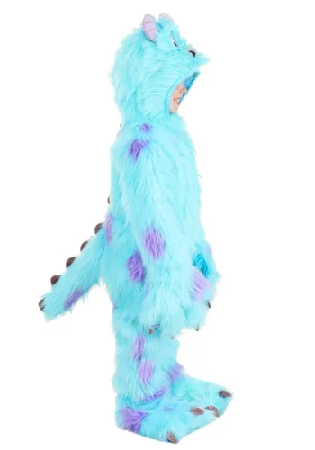 Vista 3 de Disfraz con Capucha de Sulley de Monsters Inc para Niños Pequeños Multicolor