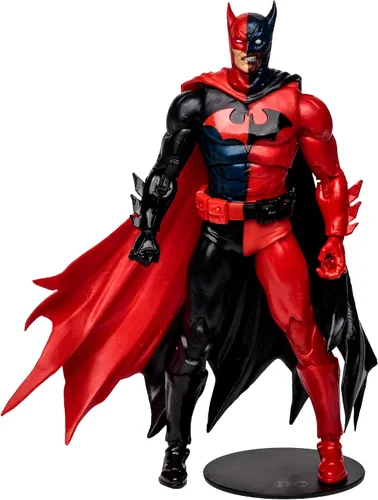 Vista 4 de McFarlane Toys - DC Multiverse de dos caras como Batman (Batman: Reborn) Figura de acción de 7 pulgadas