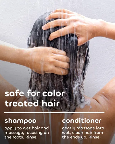 Vista 5 de Seaweed Bath Co. - Juego de champú y acondicionador de equilibrio - Menta de eucalipto - Cuidado nutritivo del cabello con vitamina E, aceite