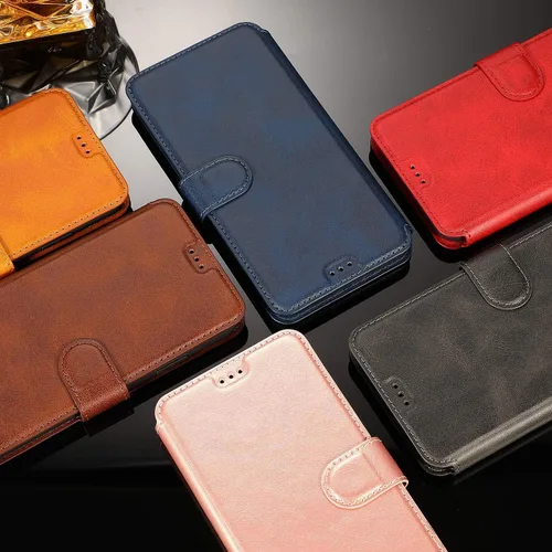 Vista 7 de QLTYPRI - Funda tipo cartera para iPhone Xs Max, color negro Funda simple de piel sintética con ranuras para tarjetas, cierre magnético, a prueba
