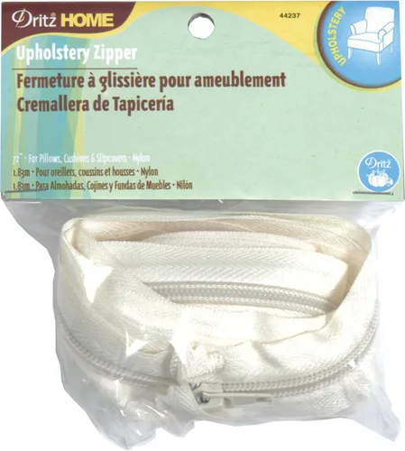 Vista 10 de Dritz Cremallera para tapicería, 24 pulgadas, 1 unidad, latón