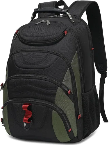 Vista 35 de Mochila para laptop Boavan para hombres (Negro, 15.6), Rosa(Amour Pink), Elegante