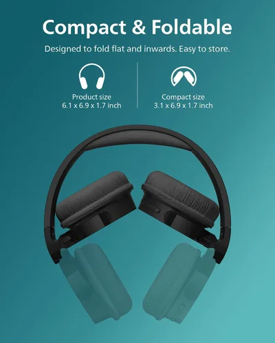 Vista 8 de Auriculares inalámbricos PHILIPS H3209, auriculares Bluetooth de diadema, graves dinámicos, firma de sonido, llamada clara, vida de batería de 25H
