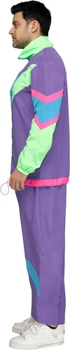Vista 4 de Fun World Hip 80s Tracksuit Men's Costume