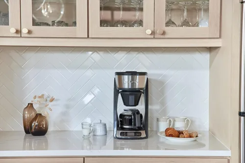 Vista 10 de BUNN HB Heat N Brew Cafetera programable de 10 tazas, acero inoxidable, 46500.0003