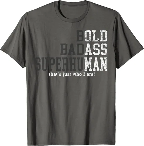 Vista 32 de Camiseta divertida con frase de viejo gracioso, regalo de cumpleaños para papá, Día del Padre Negro