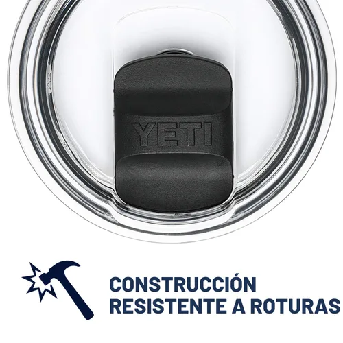 Vista 6 de Yeti Rambler - Vaso de 20 onzas, acero inoxidable, aislado al vacío con tapa MagSlider
