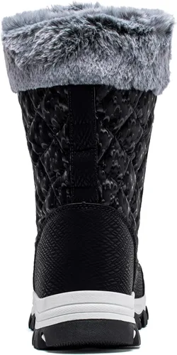 Vista 5 de HOBIBEAR Girls Boys Kids Snow Boots Waterproof Slip Resistant Outdoor Winter Shoes(KidsLittle KidsBig Kids)