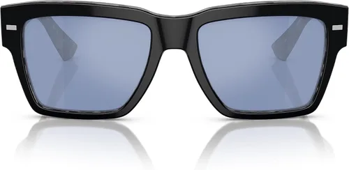 Vista 4 de Dolce & Gabbana DG 4431 Negro AvanaAzul Claro 5518145 Hombre Gafas de Sol