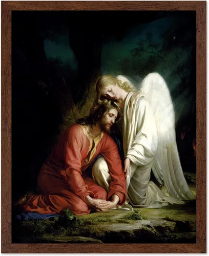 Vista 117 de Poster Master Póster de retrato vintage, impresión cristiana retro, regalo para religiosos, amigos, cara de Jesucristo, sudario de Turín, Biblia