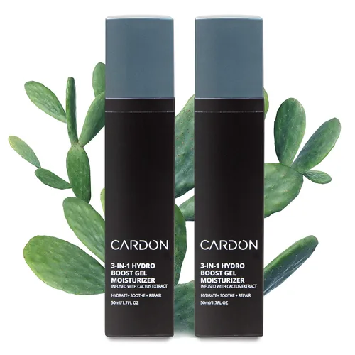 Vista 9 de Cardon Hidratante facial antienvejecimiento para hombres Loción facial coreana para el cuidado de la piel Gel Hydro Boost Extracto de cactus