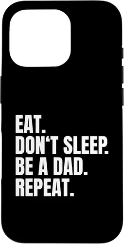 Vista 20 de Eat Don't Sleep Be A Dad Repeat Case for iPhone 17