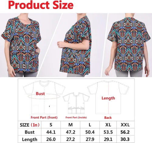 Vista 4 de Mastectomy - Camisa de recuperación postoperatoria con bolsillos de gestión de drenaje, talla unisex para hombre y mujer