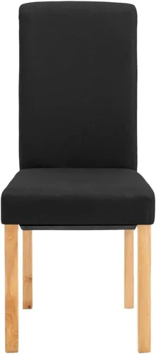 Vista 4 de Dining Chairs 2 Pcs Black Fabric,Living Room Dining Chairs,Counter Dining Chairs Suitable for Daily Dining Or Special Events Such As Meetings