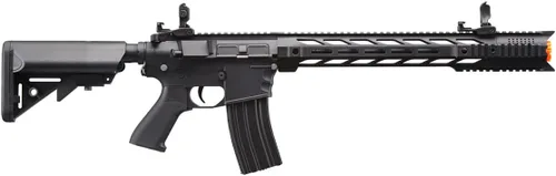 Vista 3 de Lancer Tactical Gen 2 Pistola de perdigones resistente M4 SPR Interceptor, eléctrica, polímero, completa, semiautomática, 1000 rondas, bolsa de 0.01